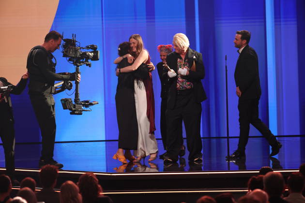 DEUTSCHER FILMPREIS 2026 - SHOW Detlev Buck Laudator - ZIRKUSKIND Produktion: Katharina Bergfeld, Martin Heisler Regie & Drehbuch: Julia Lemke, Anna Koch - BESTER Kinderfilm bei der Verleihung DEUTSCHER FILMPREIS 2026 in Berlin Copyright: xEventpressxFuhrx