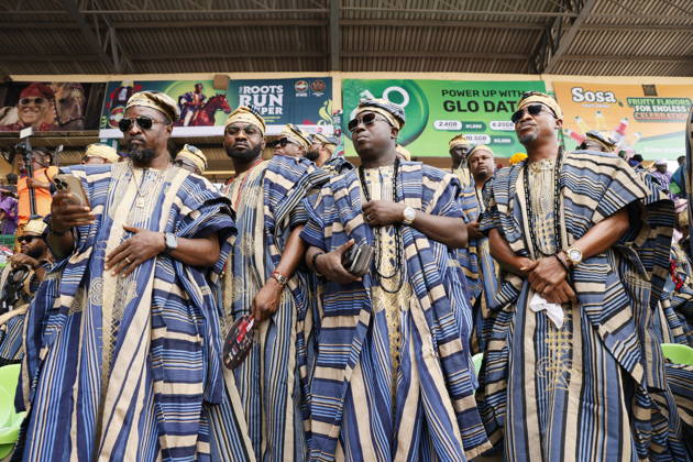 Ojude Oba Festival brings colorful celebrations to Ogun State in Nigeria OGUN STATE, NIGERIA - MAY 29: Traditional Ojude Oba Festival held takes place in honor of the Awujale, the traditional ruler of the Ijebu Kingdom, with residents filling the streets in vibrant traditional attire, in Ogun State in southwestern Nigeria, on May 29, 2026. The festival, symbolizing cultural identity, unity, and togetherness, features music and dancing as participants from different age and social groups join the celebrations. Emmanuel Osodi Anadolu Ogun Nigeria. Editorial use only. Please get in touch for any other usage. Copyright: x2026xAnadoluxEmmanuelxOsodix