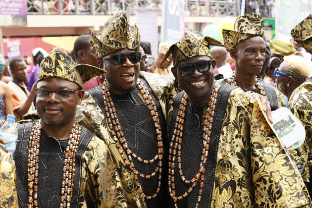 Ojude Oba Festival brings colorful celebrations to Ogun State in Nigeria OGUN STATE, NIGERIA - MAY 29: Traditional Ojude Oba Festival held takes place in honor of the Awujale, the traditional ruler of the Ijebu Kingdom, with residents filling the streets in vibrant traditional attire, in Ogun State in southwestern Nigeria, on May 29, 2026. The festival, symbolizing cultural identity, unity, and togetherness, features music and dancing as participants from different age and social groups join the celebrations. Emmanuel Osodi Anadolu Ogun Nigeria. Editorial use only. Please get in touch for any other usage. Copyright: x2026xAnadoluxEmmanuelxOsodix