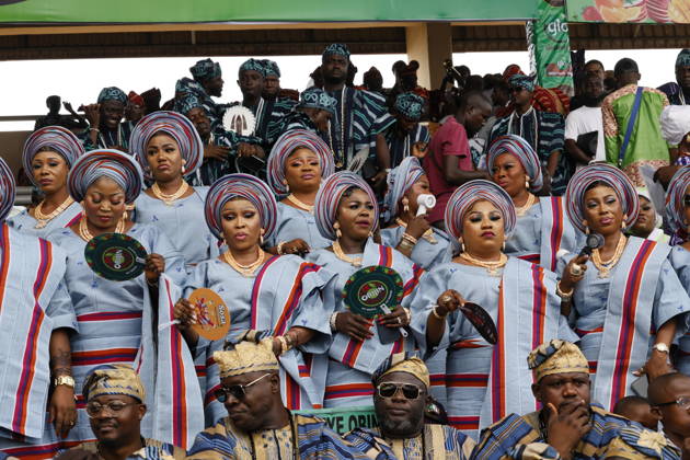 Ojude Oba Festival brings colorful celebrations to Ogun State in Nigeria OGUN STATE, NIGERIA - MAY 29: Traditional Ojude Oba Festival held takes place in honor of the Awujale, the traditional ruler of the Ijebu Kingdom, with residents filling the streets in vibrant traditional attire, in Ogun State in southwestern Nigeria, on May 29, 2026. The festival, symbolizing cultural identity, unity, and togetherness, features music and dancing as participants from different age and social groups join the celebrations. Emmanuel Osodi Anadolu Ogun Nigeria. Editorial use only. Please get in touch for any other usage. Copyright: x2026xAnadoluxEmmanuelxOsodix