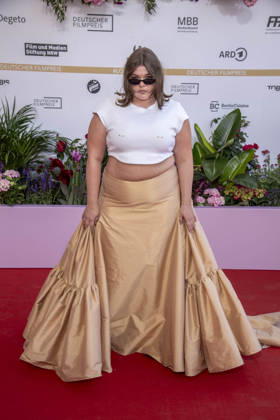 ABB FILMPREIS- Runa Greiner zu Gast auf dem roten Teppich bei der Verleihung des Deutschen Filmpreis Lola 26 am Palais am Funkturm am 29.05.2026 in Berlin Berlin Deutschland