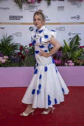 ABB FILMPREIS- : Laura Tonke zu Gast auf dem roten Teppich bei der Verleihung des Deutschen Filmpreis Lola 26 am Palais am Funkturm am 29.05.2026 in Berlin Berlin Deutschland