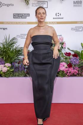ABB FILMPREIS- Jessica Schwarz zu Gast auf dem roten Teppich bei der Verleihung des Deutschen Filmpreis Lola 26 am Palais am Funkturm am 29.05.2026 in Berlin Berlin Deutschland