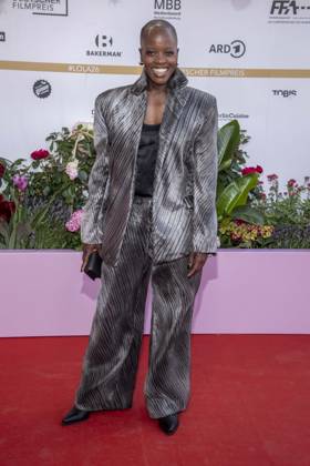 ABB FILMPREIS- Florence Kasumba zu Gast auf dem roten Teppich bei der Verleihung des Deutschen Filmpreis Lola 26 am Palais am Funkturm am 29.05.2026 in Berlin Berlin Deutschland