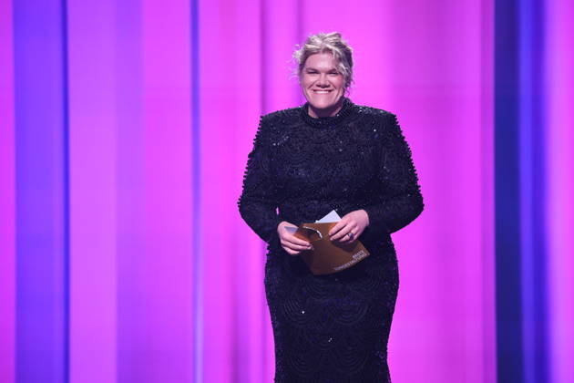 DEUTSCHER FILMPREIS 2026 - SHOW Gisa Flake Laudatorin BESTE TONGESTALTUNG bei der Verleihung DEUTSCHER FILMPREIS 2026 in Berlin Copyright: xEventpressxFuhrx
