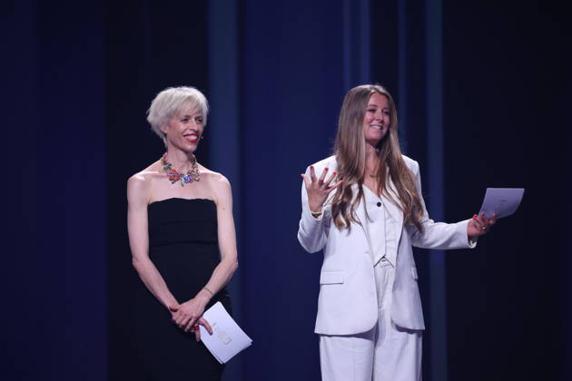 DEUTSCHER FILMPREIS 2026 - SHOW Nina und Katja Eichinger Laudatorinnen BERND EICHINGER PREIS bei der Verleihung DEUTSCHER FILMPREIS 2026 in Berlin Copyright: xEventpressxFuhrx