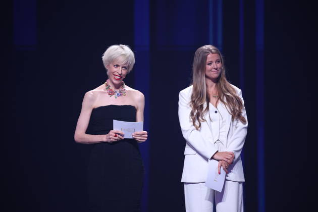 DEUTSCHER FILMPREIS 2026 - SHOW Nina und Katja Eichinger Laudatorinnen BERND EICHINGER PREIS bei der Verleihung DEUTSCHER FILMPREIS 2026 in Berlin Copyright: xEventpressxFuhrx