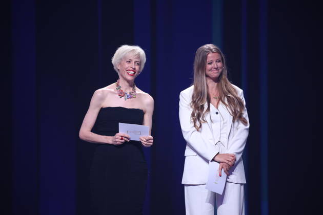 DEUTSCHER FILMPREIS 2026 - SHOW Nina und Katja Eichinger Laudatorinnen BERND EICHINGER PREIS bei der Verleihung DEUTSCHER FILMPREIS 2026 in Berlin Copyright: xEventpressxFuhrx