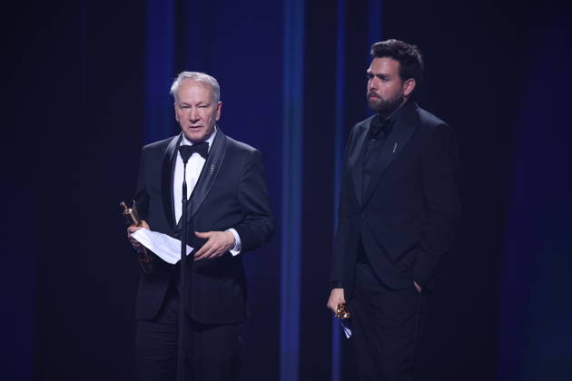 DEUTSCHER FILMPREIS 2026 - SHOW Thomas Wöbke und Philipp Trauer - BERND EICHINGER PREIS bei der Verleihung DEUTSCHER FILMPREIS 2026 in Berlin Copyright: xEventpressxFuhrx