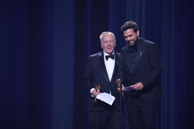 DEUTSCHER FILMPREIS 2026 - SHOW Thomas Wöbke und Philipp Trauer - BERND EICHINGER PREIS bei der Verleihung DEUTSCHER FILMPREIS 2026 in Berlin Copyright: xEventpressxFuhrx