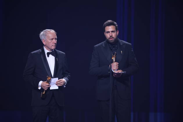 DEUTSCHER FILMPREIS 2026 - SHOW Thomas Wöbke und Philipp Trauer - BERND EICHINGER PREIS bei der Verleihung DEUTSCHER FILMPREIS 2026 in Berlin Copyright: xEventpressxFuhrx