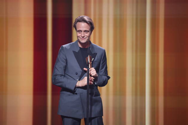 DEUTSCHER FILMPREIS 2026 - SHOW August Diehl Â· DAS VERSCHWINDEN DES JOSEF MENGELE - BESTE MÄNNLICHE HAUPTROLLE bei der Verleihung DEUTSCHER FILMPREIS 2026 in Berlin Copyright: xEventpressxFuhrx