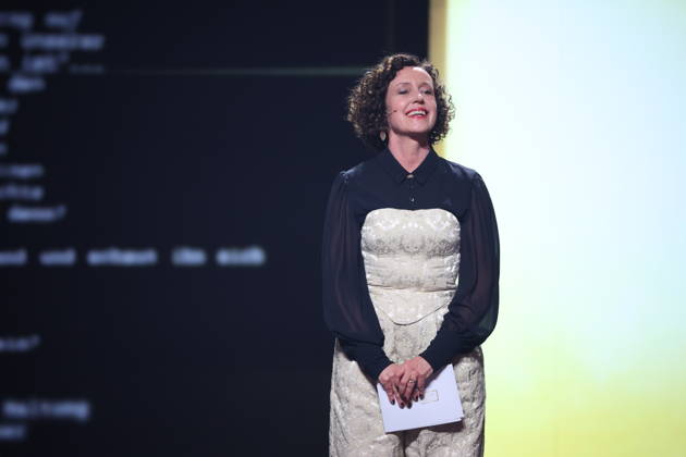 DEUTSCHER FILMPREIS 2026 - SHOW Maria Schrader Laudatorin BESTES DREHBUCH bei der Verleihung DEUTSCHER FILMPREIS 2026 in Berlin Copyright: xEventpressxFuhrx