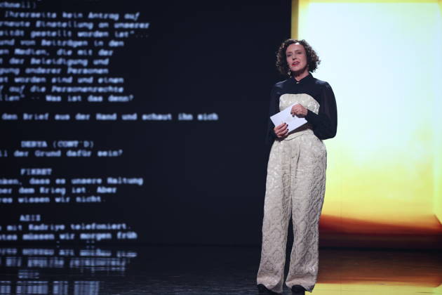 DEUTSCHER FILMPREIS 2026 - SHOW Maria Schrader Laudatorin BESTES DREHBUCH bei der Verleihung DEUTSCHER FILMPREIS 2026 in Berlin Copyright: xEventpressxFuhrx