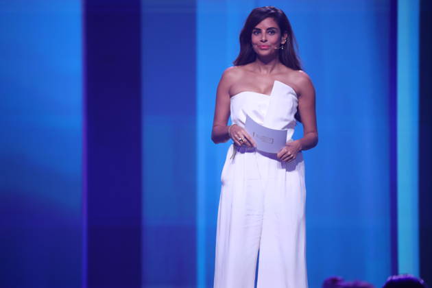 DEUTSCHER FILMPREIS 2026 - SHOW Collien Fernandes Laudatorin BESTER DOKUMENTARFILM bei der Verleihung DEUTSCHER FILMPREIS 2026 in Berlin Copyright: xEventpressxFuhrx