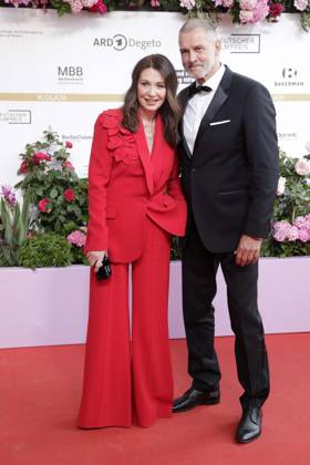 29.05.2026, Iris Berben, Heiko Kiesow, bei der Verleihung des Deutscher Filmpreis, 2026, Lola, in Berlin, Roter Teppich,