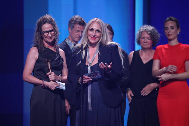 DEUTSCHER FILMPREIS 2026 - SHOW SIRI HUSTVEDT DANCE AROUND THE SELF Produktion: Irene Höfer âˆ™ Medea Film Factory, Dschoint Ventschr Filmproduktion, Regie: Sabine Lidl - BESTER DOKUMENTARFILM bei der Verleihung DEUTSCHER FILMPREIS 2026 in Berlin Copyright: xEventpressxFuhrx