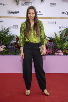 ABB FILMPREIS- Anne Zohra Berrached zu Gast auf dem roten Teppich bei der Verleihung des Deutschen Filmpreis Lola 26 am Palais am Funkturm am 29.05.2026 in Berlin Berlin Deutschland