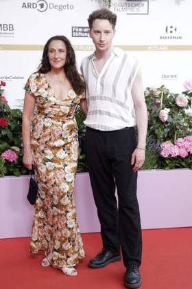 29.05.2026, Barbara Philipp, Jonathan Berlin, bei der Verleihung des Deutscher Filmpreis, 2026, Lola, in Berlin, Roter Teppich,