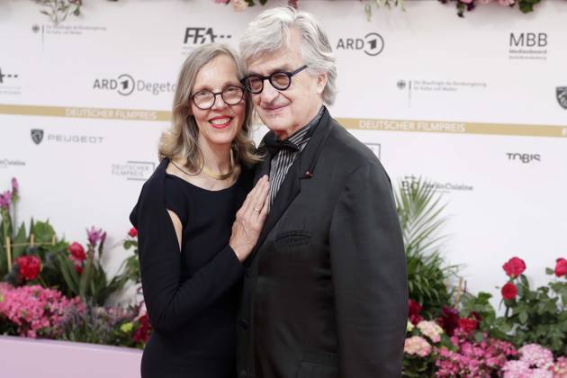29.05.2026, Wim Wenders und Ehefrau Donata, bei der Verleihung des Deutscher Filmpreis, 2026, Lola, in Berlin, Roter Teppich,