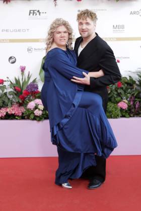 29.05.2026, Gisa Flake, Knud Riepen, bei der Verleihung des Deutscher Filmpreis, 2026, Lola, in Berlin, Roter Teppich,
