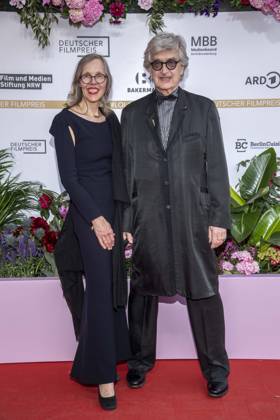 ABB FILMPREIS- Donata Wenders und Wim Wenders zu Gast auf dem roten Teppich bei der Verleihung des Deutschen Filmpreis Lola 26 am Palais am Funkturm am 29.05.2026 in Berlin Berlin Deutschland