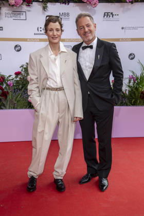 ABB FILMPREIS- Vicky Krieps und Florian Gallenberger zu Gast auf dem roten Teppich bei der Verleihung des Deutschen Filmpreis Lola 26 am Palais am Funkturm am 29.05.2026 in Berlin Berlin Deutschland