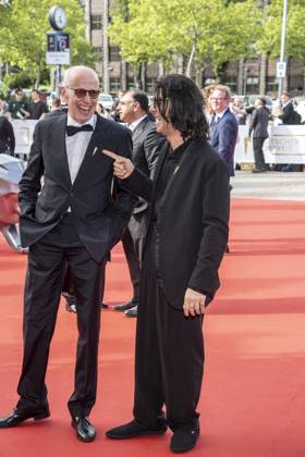 ABB FILMPREIS- Hermann Weigel und Fatih AkÄ±n zu Gast auf dem roten Teppich bei der Verleihung des Deutschen Filmpreis Lola 26 am Palais am Funkturm am 29.05.2026 in Berlin Berlin Deutschland