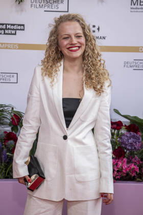 ABB FILMPREIS- Kya-Celina Barucki zu Gast auf dem roten Teppich bei der Verleihung des Deutschen Filmpreis Lola 26 am Palais am Funkturm am 29.05.2026 in Berlin Berlin Deutschland
