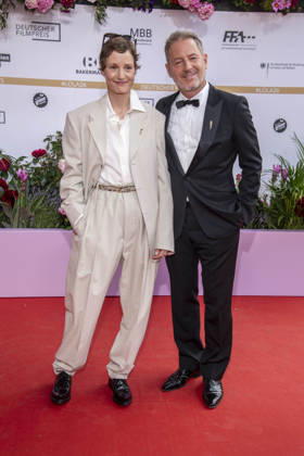 ABB FILMPREIS- Vicky Krieps und Florian Gallenberger zu Gast auf dem roten Teppich bei der Verleihung des Deutschen Filmpreis Lola 26 am Palais am Funkturm am 29.05.2026 in Berlin Berlin Deutschland