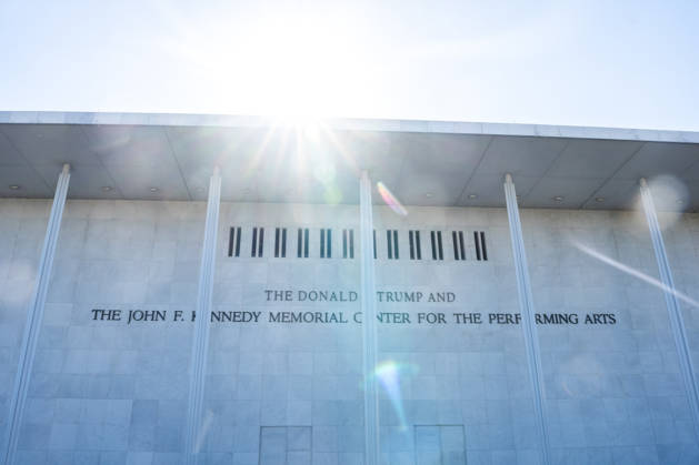 The Donald J. Trump and John F. Kennedy Center for the Performing Arts in Washington, DC on Friday, May 29, 2026. A federal judge ruled that President Trump overstepped his authority by renaming the Kennedy Center after himself, ordering Trump s name to be removed and reversing a decision to close the performing arts center for renovations.  WAP20260529132a AARONxSCHWARTZ