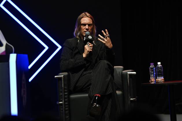 RECORD DATE NOT STATED HONG KONG-ENTERTAINMENT JAMIE CAMPBELL BOWER Jamie Campbell Bower, a British actor, speaking at event of Comic Con 2026 in Hong Kong, May 30, 2026.NEXPHER Kobe Li HKG