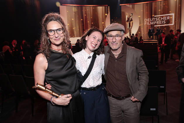 Sabine Liedl, Hannah Levy und Dani Levy bei der Deutscher Filmpreis Verleihung am 29.05.2026 in Berlin Sabine Liedl, Hannah Levy and Dani Levy during the 76h Lola - German Film Award at Theater am Potsdamer Platz on May 29, 2026 in Berlin, Germany Deutscher Filmpreis in Berlin - Aftershowparty