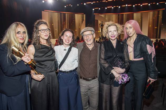 ABB FILMPREIS- Irne Hoefer, Sabine Lidl, Dani Levy, Sunnyi Melles und Jules Eltig zu Gast auf der Party bei der Verleihung des Deutschen Filmpreis Lola 26 am Palais am Funkturm am 29.05.2026 in Berlin Berlin Deutschland