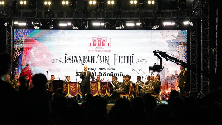 RECORD DATE NOT STATED 573rd anniversary of the conquest of Istanbul Istanbul, Türkiye May 29, 2026: Istanbul Governor Davut Gül attended celebrations marking the 573rd anniversary of the Ottoman conquest of the city, as large crowds gathered across Istanbul carrying Turkish flags in a display of national pride and remembrance. Istanbul Turkiye Copyright: xx