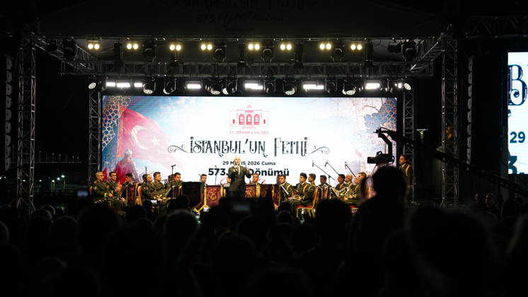 RECORD DATE NOT STATED 573rd anniversary of the conquest of Istanbul Istanbul, Türkiye May 29, 2026: Istanbul Governor Davut Gül attended celebrations marking the 573rd anniversary of the Ottoman conquest of the city, as large crowds gathered across Istanbul carrying Turkish flags in a display of national pride and remembrance. Istanbul Turkiye Copyright: xx