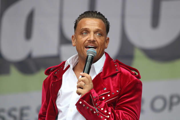 Menowin Fröhlich beim SchlagerOlymp 2026 Auftritt beim Schlagerfestival am 30.05.2026 auf dem Zentralen Festplatz in Berlin. Copyright: xmix1x