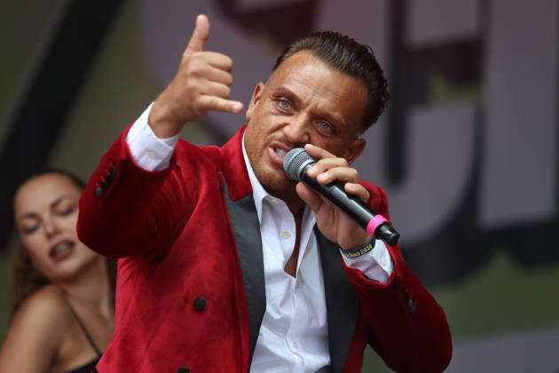 Menowin Fröhlich beim SchlagerOlymp 2026 Auftritt beim Schlagerfestival am 30.05.2026 auf dem Zentralen Festplatz in Berlin. Copyright: xmix1x