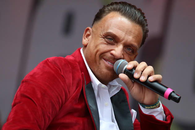 Menowin Fröhlich beim SchlagerOlymp 2026 Auftritt beim Schlagerfestival am 30.05.2026 auf dem Zentralen Festplatz in Berlin. Copyright: xmix1x