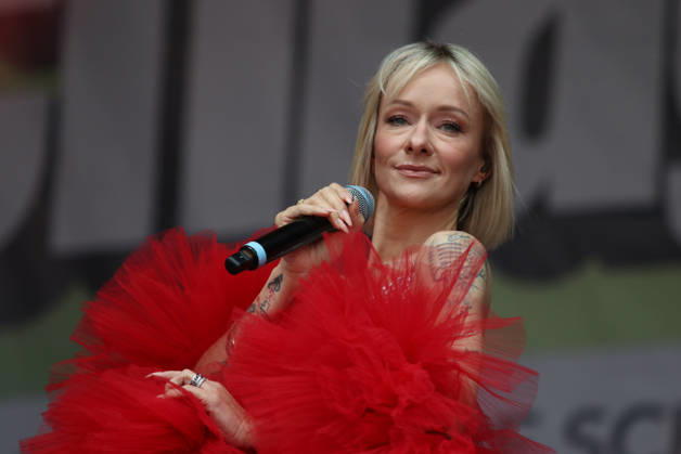 Christin Stark beim SchlagerOlymp 2026 Auftritt beim Schlagerfestival am 30.05.2026 auf dem Zentralen Festplatz in Berlin. Copyright: xmix1x