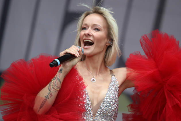 Christin Stark beim SchlagerOlymp 2026 Auftritt beim Schlagerfestival am 30.05.2026 auf dem Zentralen Festplatz in Berlin. Copyright: xmix1x