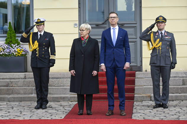 LKS 20260601 President of Finland Alexander Stubb met President of Slovenia Nataöa Pirc Musar at the Presidential Palace in Helsinki, Finland on June 1, 2026. Slovenia s president Nataöa Pirc Musar is on a one-day working visit to Finland. - MARKKU ULANDER Helsinki Finland  Copyright: xMarkkuxUlanderx k2qvfjAj9Ec