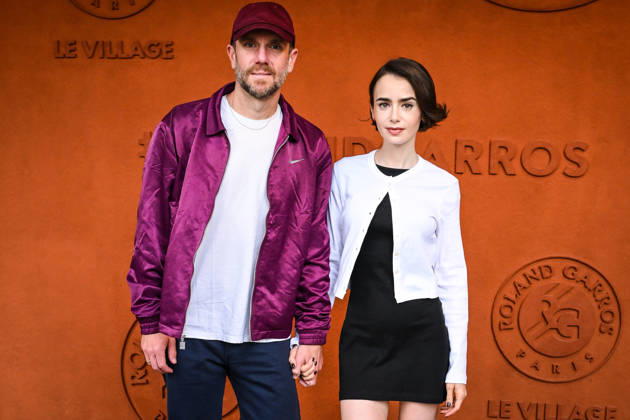 June 1, 2026, Paris, France, France: Charlie McDowell and Lily Collins during the Roland-Garros 2026, French Open 2026, Grand Slam tennis tournament at Roland-Garros Stadium on June 01, 2026 in Paris, France. Paris France  - ZUMAm308 20260601_zsp_m308_056 Copyright: xMatthieuxMirvillex