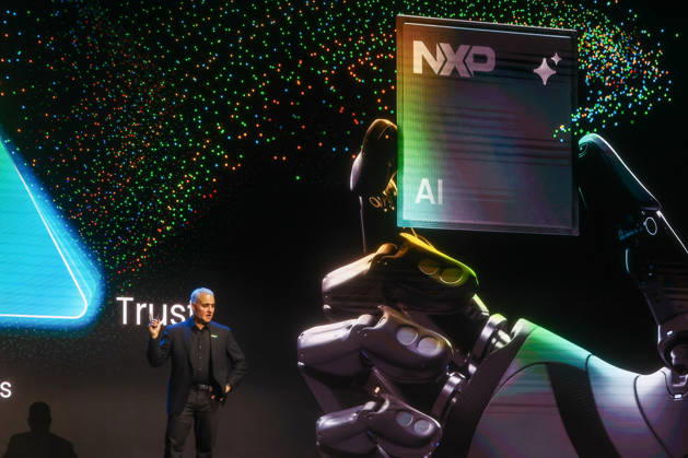 Chipmaker NXP s CEO Rafael Sotomayor gives keynote speech at COMPUTEX TAIPEI 2026 TAIPEI, TAIWAN - JUNE 3: Rafael Sotomayor, the CEO of Europe s third largest semiconductor manufacturer NXP, delivers a keynote speech, during the COMPUTEX TAIPEI trade show, in Taipei, Taiwan, on June 3, 2026. COMPUTEX TAIPEI is one of the world’s largest and most significant trade shows, featuring latest technologies, drones, data centres, Artificial Intelligence (AI) technologies, supercomputers, semiconductors products and other things from major international firms such as Nvidia, Intel, NXP, Foxconn and TSMC. Daniel Ceng Anadolu Taipei Taiwan. Editorial use only. Please get in touch for any other usage.  Copyright: x2026xAnadoluxDanielxCengx