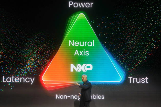 Chipmaker NXP s CEO Rafael Sotomayor gives keynote speech at COMPUTEX TAIPEI 2026 TAIPEI, TAIWAN - JUNE 3: Rafael Sotomayor, the CEO of Europe s third largest semiconductor manufacturer NXP, delivers a keynote speech, during the COMPUTEX TAIPEI trade show, in Taipei, Taiwan, on June 3, 2026. COMPUTEX TAIPEI is one of the world’s largest and most significant trade shows, featuring latest technologies, drones, data centres, Artificial Intelligence (AI) technologies, supercomputers, semiconductors products and other things from major international firms such as Nvidia, Intel, NXP, Foxconn and TSMC. Daniel Ceng Anadolu Taipei Taiwan. Editorial use only. Please get in touch for any other usage.  Copyright: x2026xAnadoluxDanielxCengx