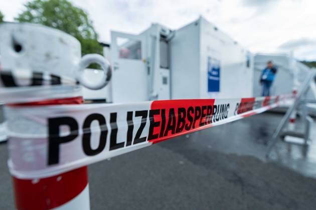resConEx 2026 am 03.06.2026 im RheinEnergieStadion in Köln Symbolfoto: Absperrband der Polizei Polizeiabsperrband