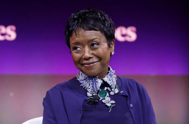 News Bilder des Tages Co-CEO Ariel Investments Mellody Hobson speaks at the 2025 Forbes Iconoclast Summit on Wednesday, June 3, 2026 at Gotham Hall in New York City.  NYP2026060312 JohnxAngelillo