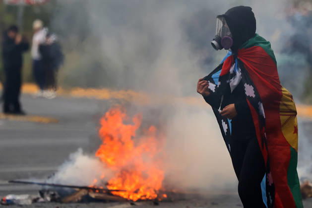 News Bilder des Tages Santiago, June 3, 2026 The Chilean Student Confederation calls for a national strike day, with a march from Plaza Baquedano Jonnathan Oyarzun Aton Chile, Aton 1161844  Copyright: JONNATHANxOYARZUN ATONxCHILE