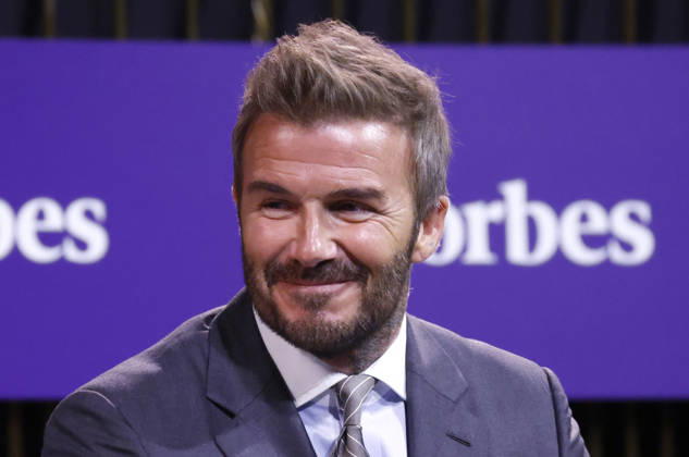 News Bilder des Tages Partner, Authentic Brands Group and Co-Owner, Inter Miami CF Sir David Beckham speaks at the 2025 Forbes Iconoclast Summit on Wednesday, June 3, 2026 at Gotham Hall in New York City.  NYP20260603138 JohnxAngelillo