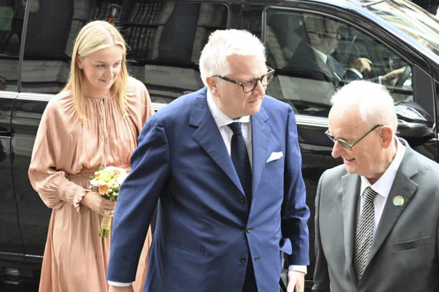 Count Jacques Rogge Prize Gent, 05 06 2026 : The Count Jacques Rogge Prize, created in homage to the former President of the International Olympic Committee, recognizes international initiatives embodying ethical leadership , societal impact and the role of sport in education and peace. Pix : Princess Louise , Prince Laurent . Credit : Peter De Smedt CC . Gent Belgium Copyright: xContentxCurationx PeterxDexSmedtx xCCx